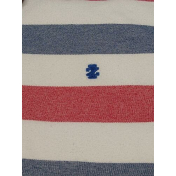 IZOD Advantage Performance Polo Shirt Mens 3X Red White Blue 1/4 Button 4th July - Picture 3 of 8